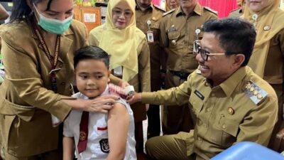 Wali Kota Sachrudin tinjau CKG Sekolah di Kota Tangerang