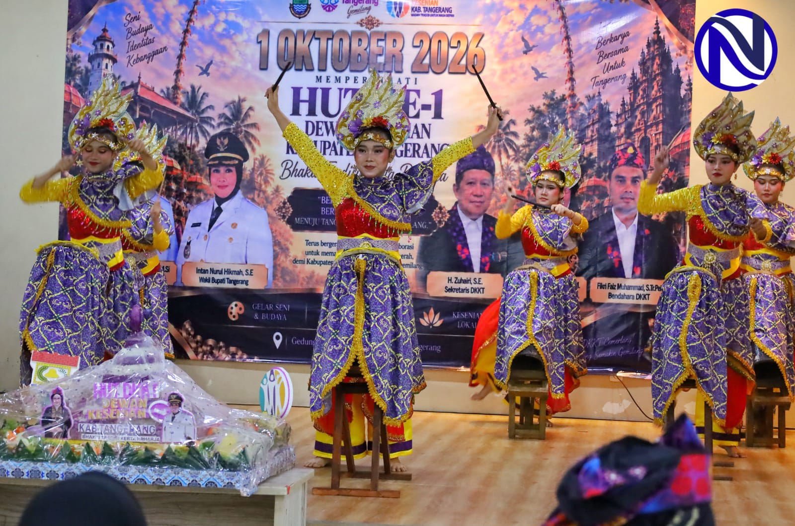 Tari lenggang HUT ke-1 DKKT Kabupaten Tangerang