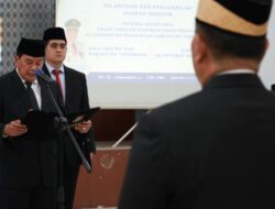 Pemkab Tangerang Lantik JPT Pratama Eselon II, Rotasi 3 Pejabat Strategis di Aula DWP