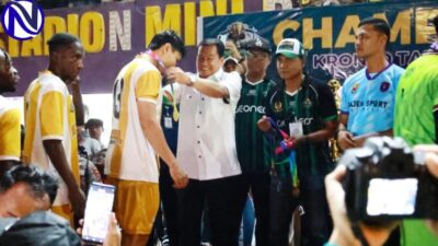 Bupati Tangerang Moch. Maesyal Rasyid Tutup Link Viber Cup 2026 di Stadion Mini PJL Kronjo, Srontol Bersatu Juara Lewat Adu Penalti 4-3