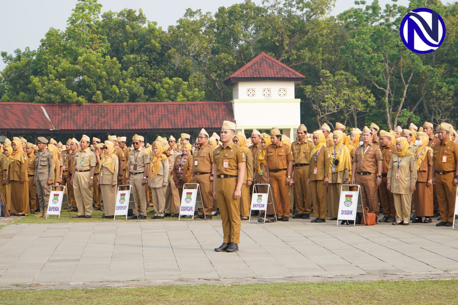 Bupati Maesyal pimpin apel pagi Oktober 2026 Puspemkab Tangerang