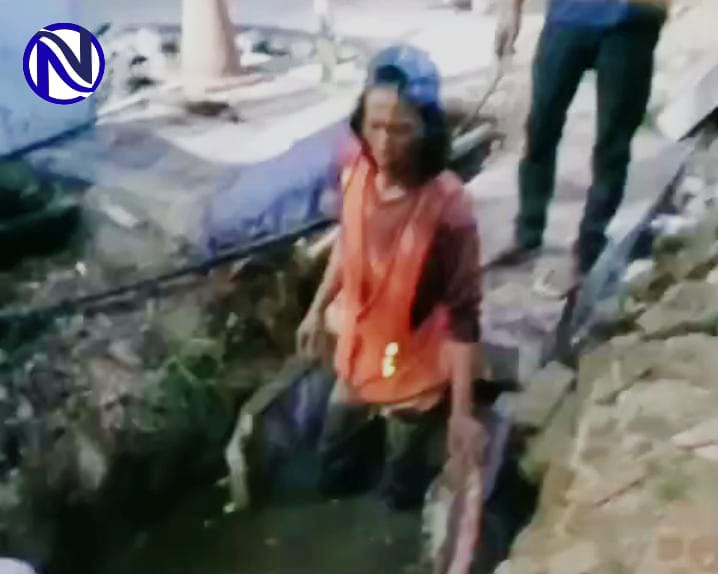Proyek U-Ditch Jalan Diponegoro Kotabaru Serang minim rambu keselamatan jalur utama