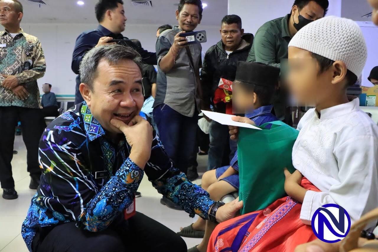 Sekda Soma Atmaja sapa anak khitanan massal HUT 394 RSUD Tigaraksa