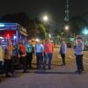 Jaga Kondusifitas Malam Sabtu, Polsek Tangerang Gelar Patroli Blue Light Sisir 5 Titik Rawan
