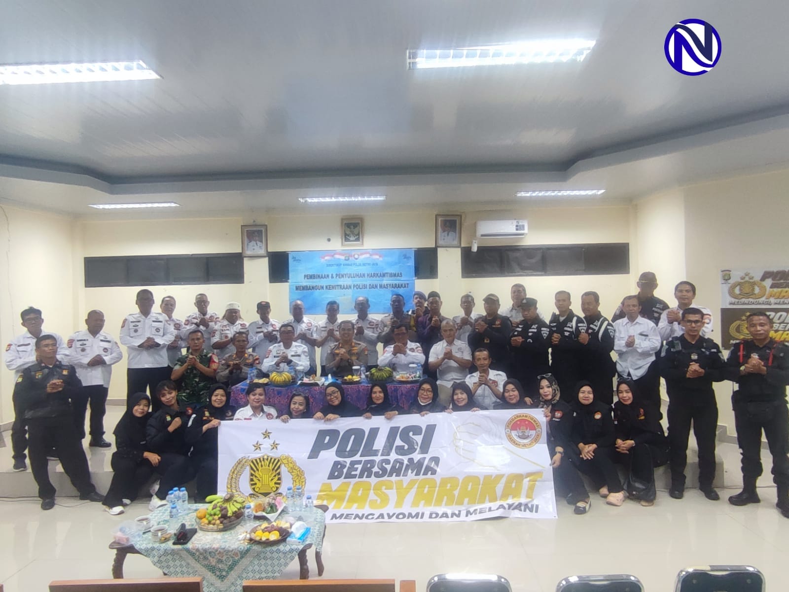 Ditbinmas Polda Metro Jaya gelar pembinaan Pokdarkamtibmas Resort Depok di Kelurahan Kalimulya Cilodong