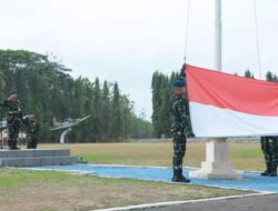 Lanud Adisutjipto Gelar Upacara Bendera Mingguan di Lapangan Jupiter, Kadister Kolonel Lek Kurniawan P. Yudhono Jadi Irup