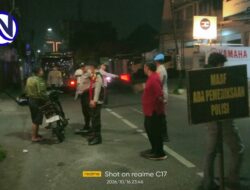Polsek Tangerang Gelar Patroli Cipkon Malam, Sisir Pasar Anyar hingga Buaran Indah