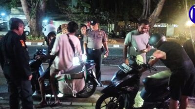 20 Personel Gabungan Sisir Kota Tangerang Dini Hari, Antisipasi 3C dan Tawuran